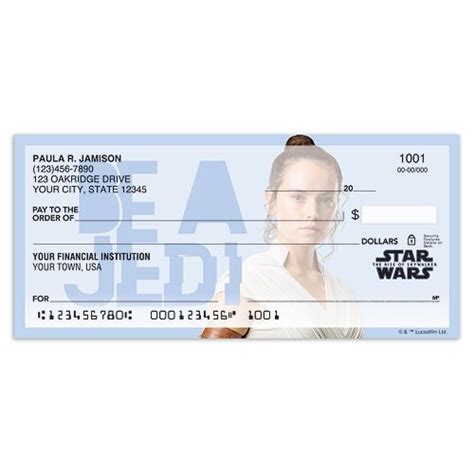 star wars checks in the mail.